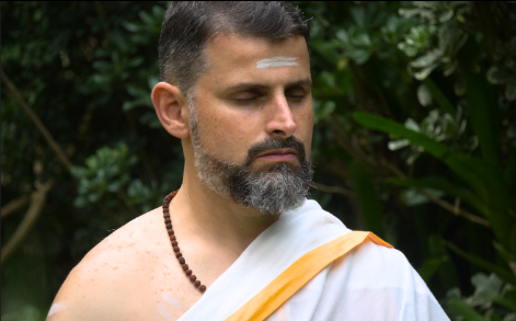 Pierre Clemente em estado de serenidade